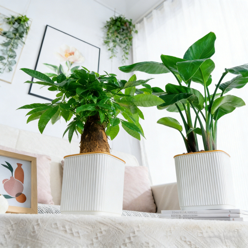 Aloe Vera Pot - Zelfwatergevende bloempot voor luie mensen Scandinavische