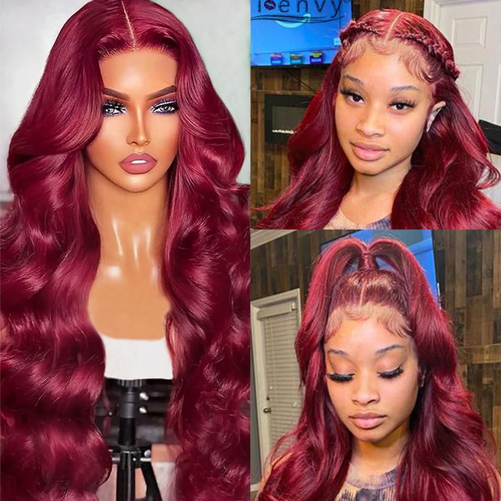 Burgundy 13x4 Body Wave Lace F - Aglaonema Red recensie en prijs