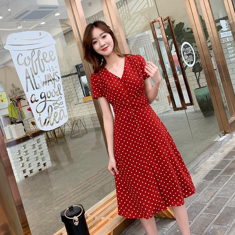 Chiffon Wrap Vrouwen Jurken Mi - Aglaonema Red recensie en prijs